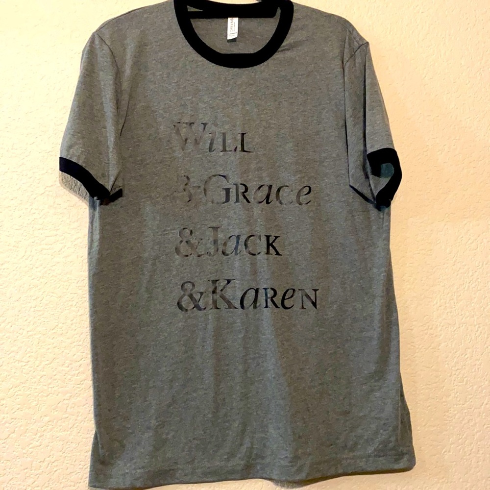 Bella Canvas Will &Grace &Jack &Karen tee